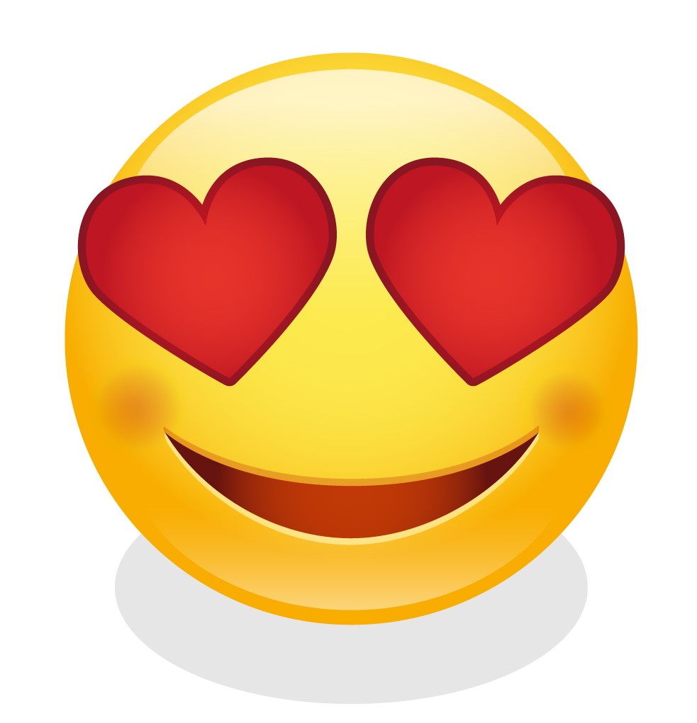 heart eyes emoji